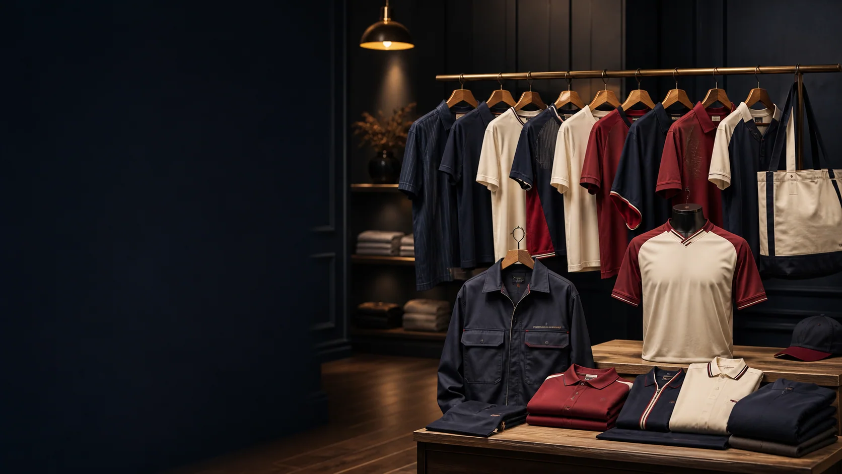 Seleção editorial de polos, camisas, uniformes e bolsas personalizadas